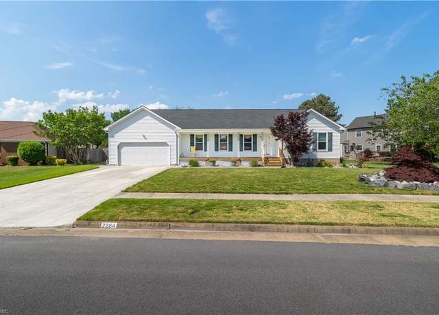 Property at 2284 Rockingchair Ln, Virginia Beach, VA 23456, 4 beds, 2.5 baths