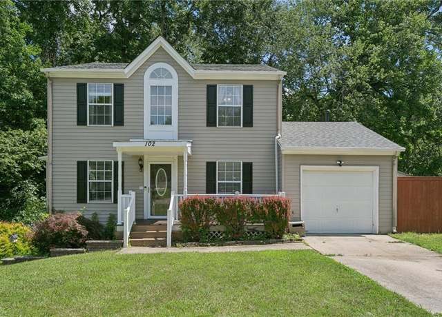 Property at 102 Saddle Dr, Newport News, VA 23602, 3 beds, 2.5 baths