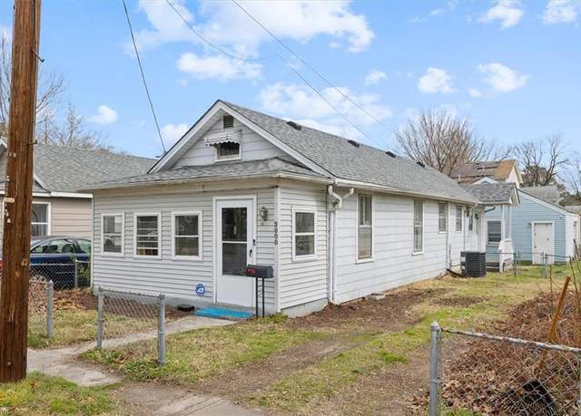 Property at 3000 Oklahoma Ave, Norfolk, VA 23513, 2 beds, 1 bath