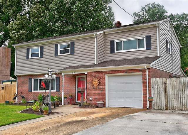 Property at 457 Greencastle Ln, Virginia Beach, VA 23452, 4 beds, 2.5 baths