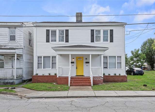 Property at 819 Lincoln St, Portsmouth, VA 23704, 5 beds, 3 baths