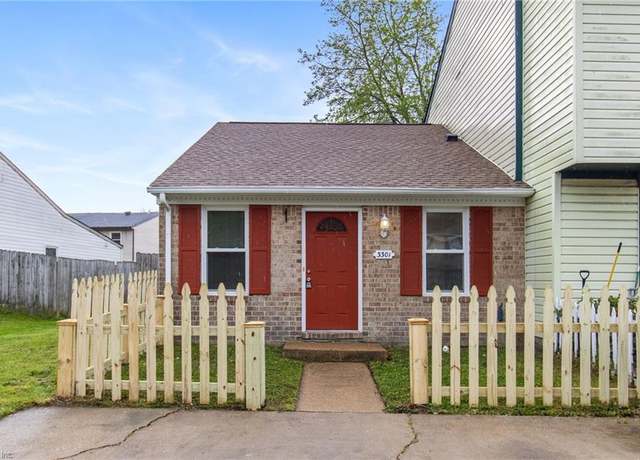 Property at 3301 Scarborough Way, Virginia Beach, VA 23453, 2 beds, 1 bath