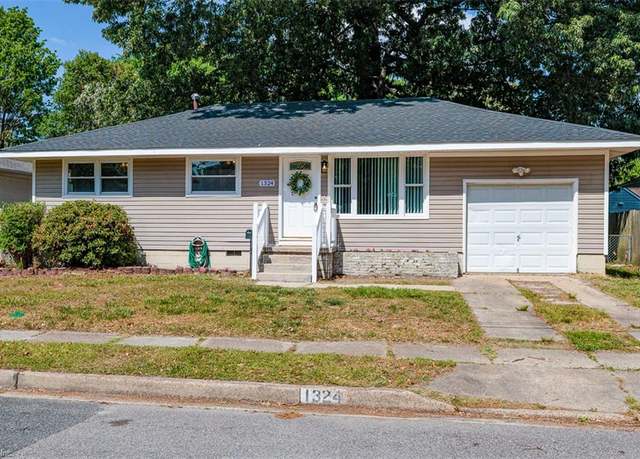Property at 1324 Pineview Ave, Norfolk, VA 23503, 3 beds, 1 bath