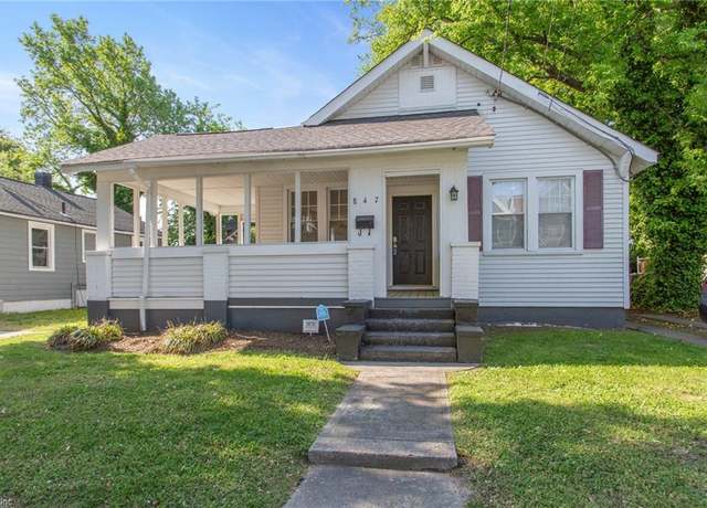 Property at 847 W 41st St, Norfolk, VA 23508, 3 beds, 1 bath