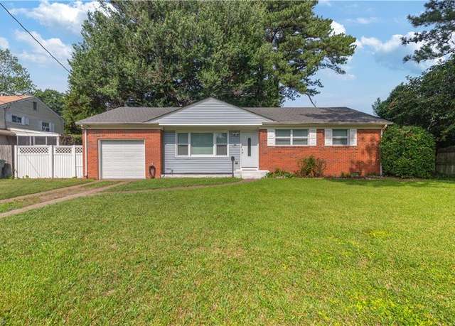 Property at 7421 Red Brook Rd, Norfolk, VA 23518, 3 beds, 1.5 baths