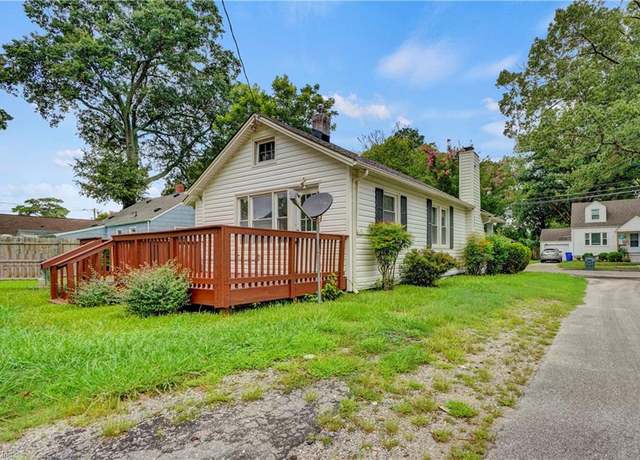 Property at 1015 Warwick Ave, Norfolk, VA 23503, 2 beds, 1 bath