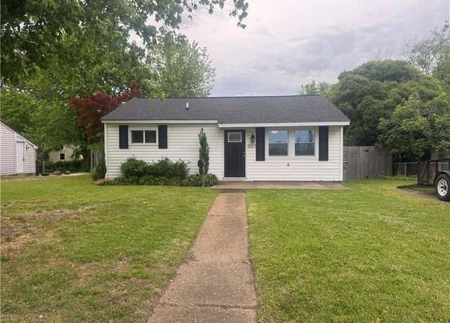 Property at 2007 Whitman Pl, Hampton, VA 23663, 3 beds, 1 bath