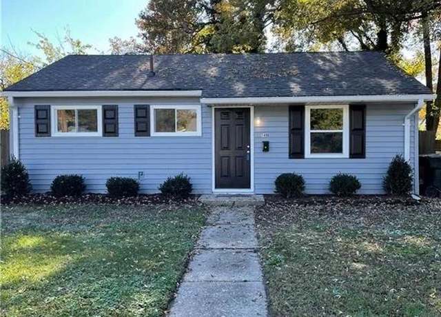 Property at 1496 Morgan Dr, Hampton, VA 23663, 3 beds, 1 bath