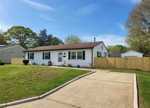 Property at 438 Dunmore Dr, Newport News, VA 23602, 3 beds, 1.5 baths