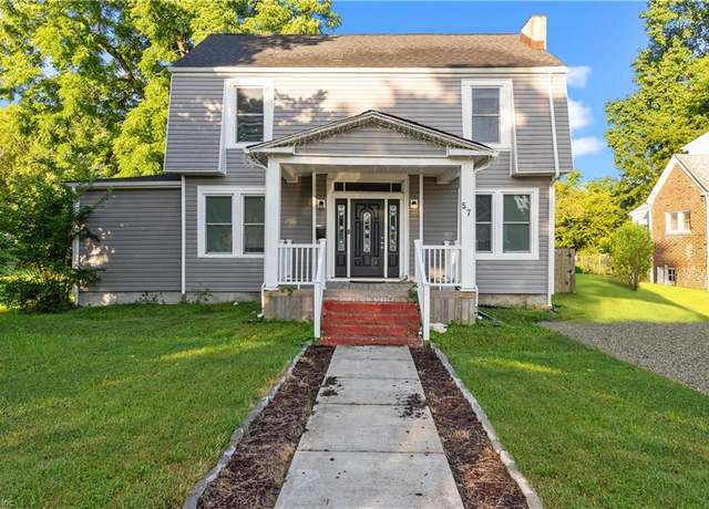 Property at 57 Locust Ave, Hampton, VA 23661, 5 beds, 2 baths