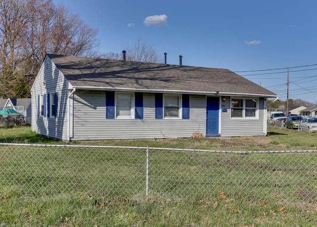 Property at 2001 Somerville Dr, Hampton, VA 23663, 3 beds, 1 bath