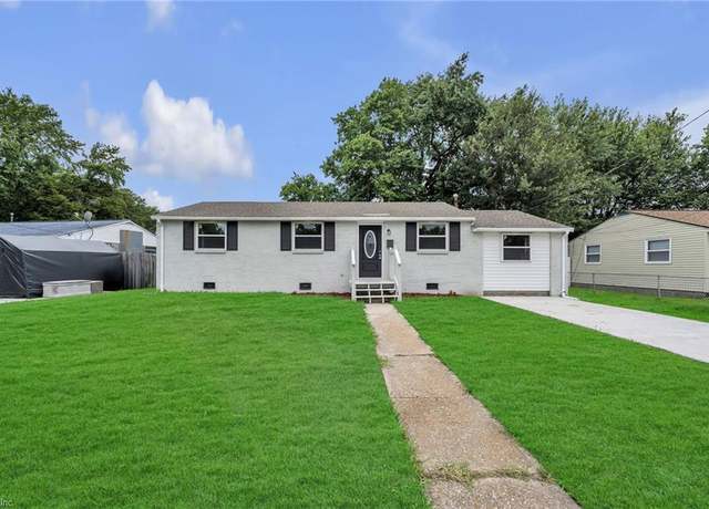 Property at 2007 Egger Cir, Hampton, VA 23663, 4 beds, 2 baths