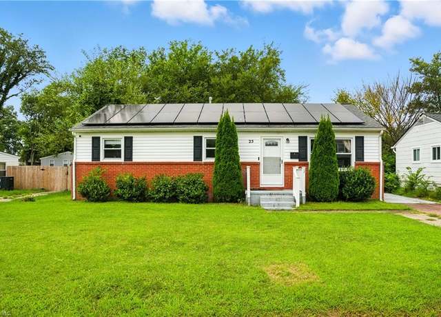 Property at 25 Salem St, Hampton, VA 23669, 3 beds, 2 baths