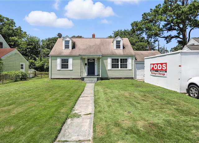Property at 415 Seminole Rd, Hampton, VA 23661, 3 beds, 1.5 baths