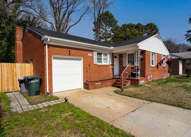 Property at 1001 Gloucester St, Hampton, VA 23661, 4 beds, 2 baths