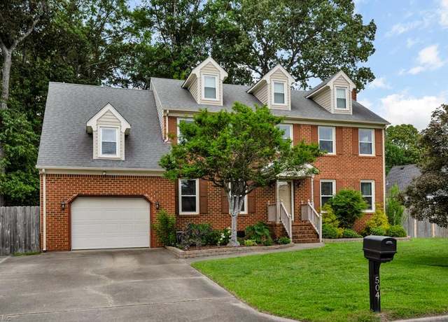 Property at 504 Linkenborough Dr, Chesapeake, VA 23322, 4 beds, 2.5 baths