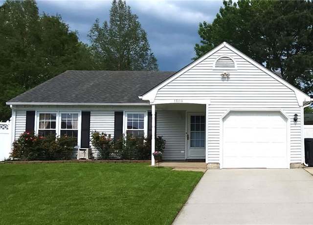 Property at 1808 Sharbot Cir, Virginia Beach, VA 23464, 3 beds, 2 baths
