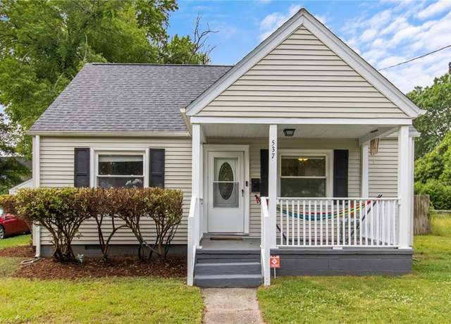 Property at 537 Timothy Ave, Norfolk, VA 23505, 3 beds, 1 bath