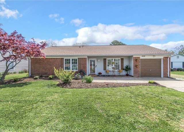 Property at 1808 Citadel Ct, Virginia Beach, VA 23464, 4 beds, 2 baths