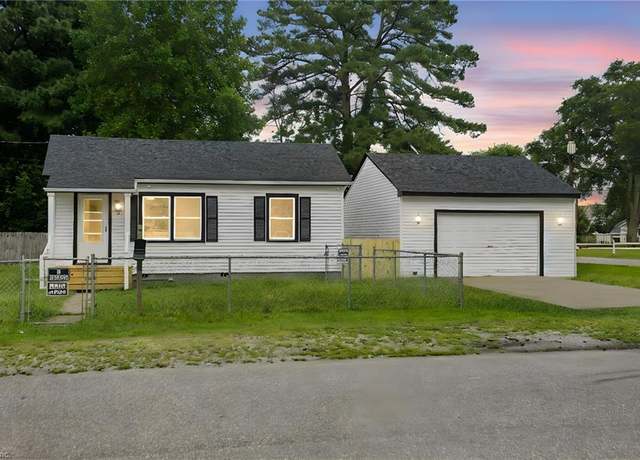 Property at 5 Palmett St, Portsmouth, VA 23702, 2 beds, 1 bath