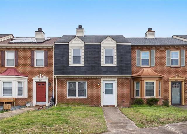 Property at 215 Cedar Creek Ter, Chesapeake, VA 23322, 3 beds, 1.5 baths