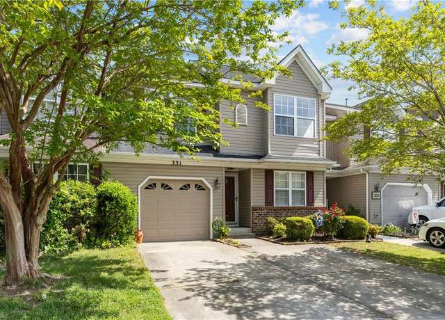 Property at 331 Nottingham Dr, Chesapeake, VA 23322, 3 beds, 2.5 baths