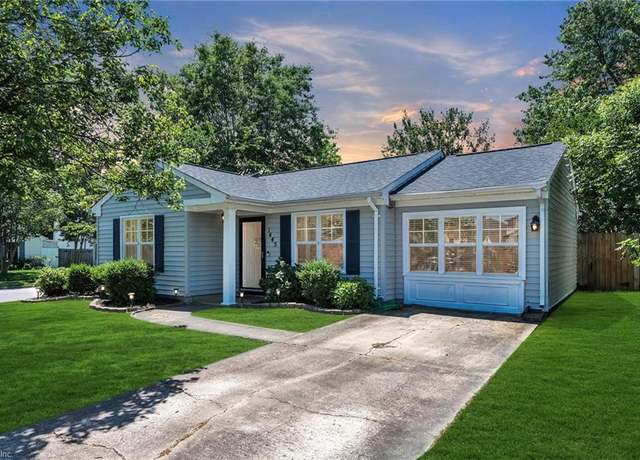 Property at 1445 Canisbay Ct, Virginia Beach, VA 23464, 3 beds, 1 bath