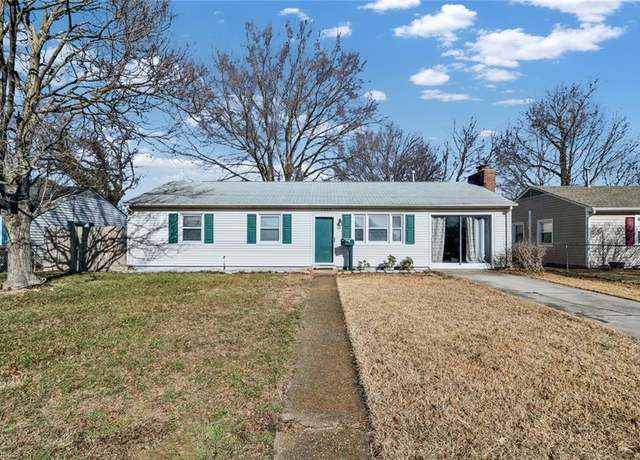 Property at 1809 Andrews Blvd, Hampton, VA 23663, 3 beds, 1 bath
