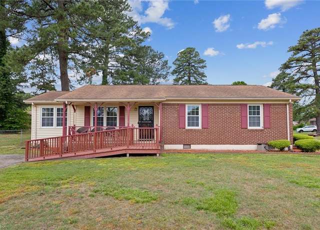 Property at 2 Treemont Ct, Portsmouth, VA 23701, 3 beds, 1 bath