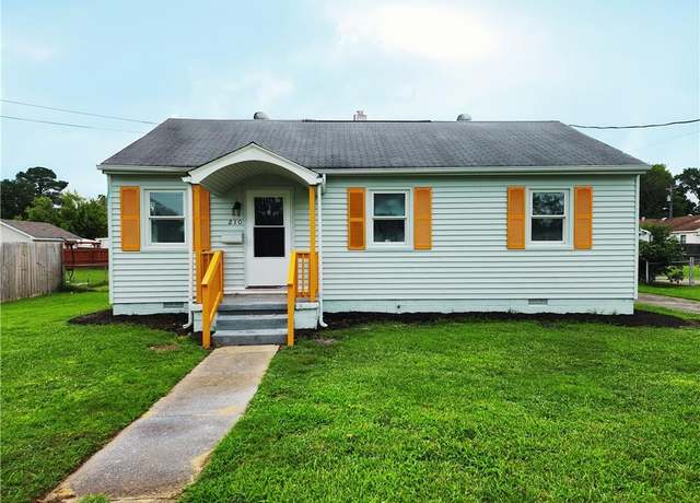 Property at 210 Castlewood Rd, Portsmouth, VA 23702, 3 beds, 1 bath
