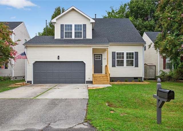 Property at 614 Ray Ave, Chesapeake, VA 23320, 4 beds, 2.5 baths