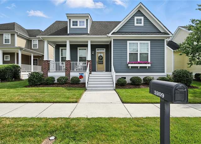 Property at 3209 Dodd Dr, Chesapeake, VA 23323, 4 beds, 3 baths