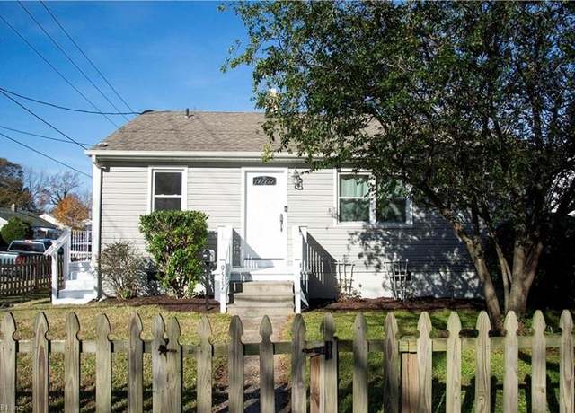 Property at 9517 Warwick Ave, Norfolk, VA 23503, 2 beds, 1 bath
