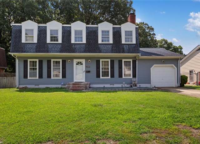 Property at 104 Quaker Rd, Hampton, VA 23669, 4 beds, 2.5 baths
