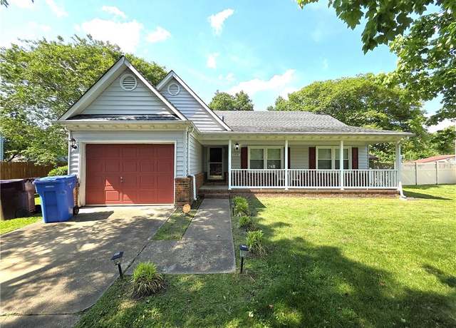 Property at 1404 New Mill Dr, Chesapeake, VA 23322, 3 beds, 2 baths