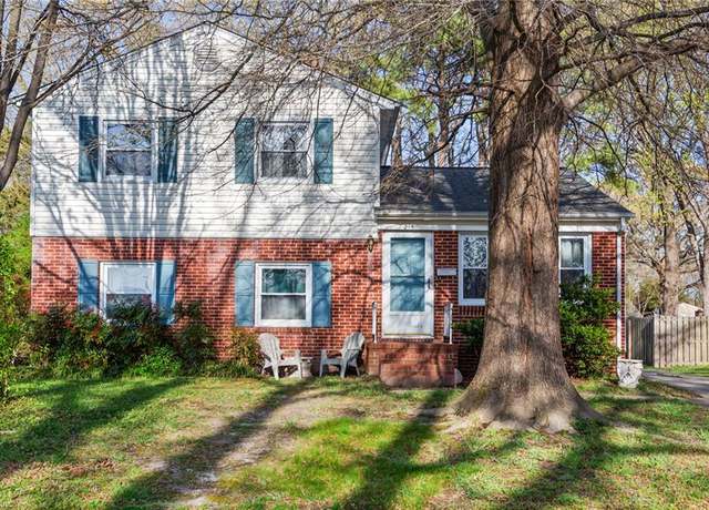 Property at 215 Madrid Dr, Hampton, VA 23669, 4 beds, 1.5 baths