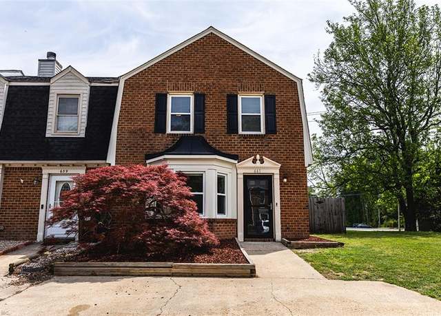 Property at 661 Mill Landing Rd, Chesapeake, VA 23323, 2 beds, 2.5 baths