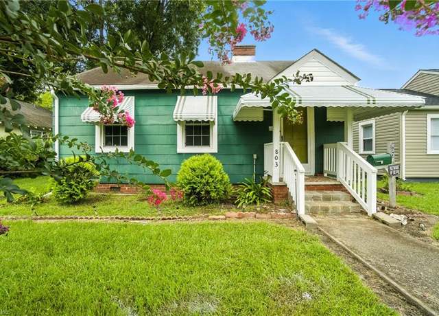 Property at 803 Walnut St, Franklin, VA 23851, 3 beds, 1 bath