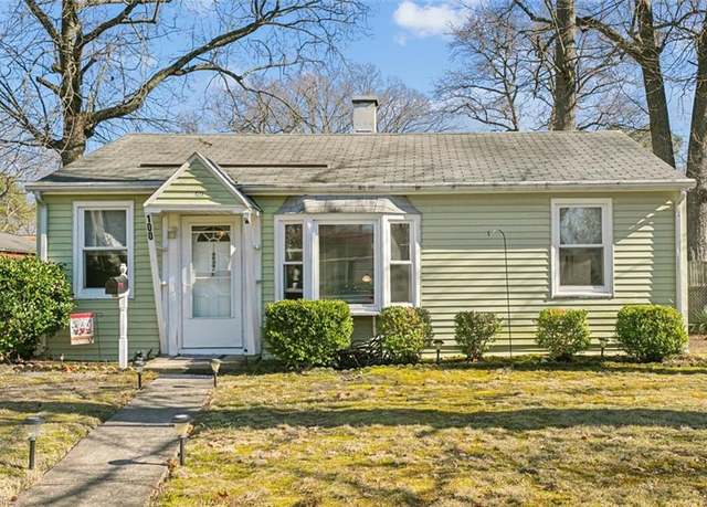 Property at 100 Atwell Ln, Hampton, VA 23669, 2 beds, 1 bath