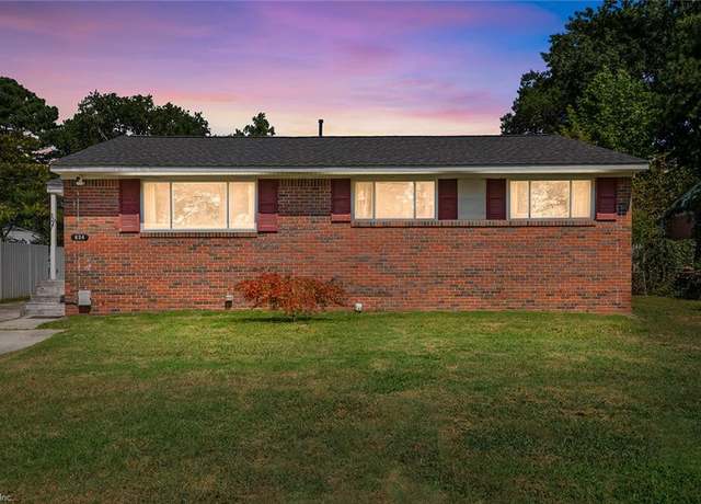Property at 624 Mclean St, Portsmouth, VA 23701, 3 beds, 1 bath