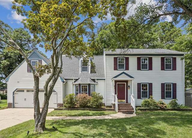 Property at 10 Stirrup Ct, Hampton, VA 23664, 4 beds, 2.5 baths