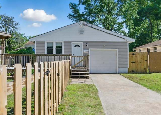 Property at 1219 Milton St, Norfolk, VA 23505, 3 beds, 1 bath