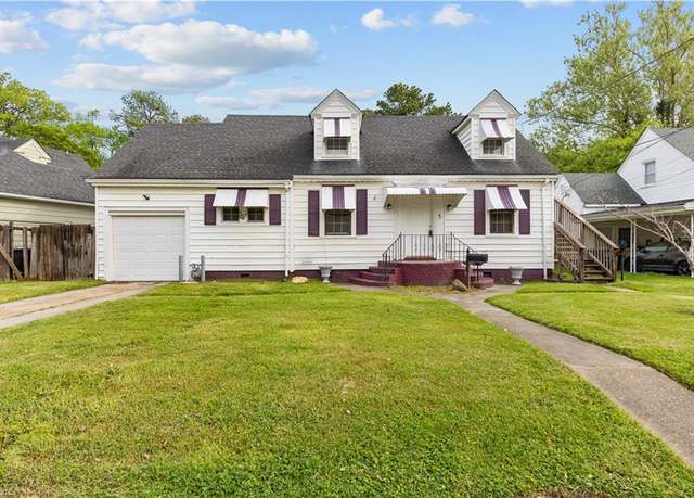 Property at 5 Rex Ave, Portsmouth, VA 23702, 4 beds, 2 baths