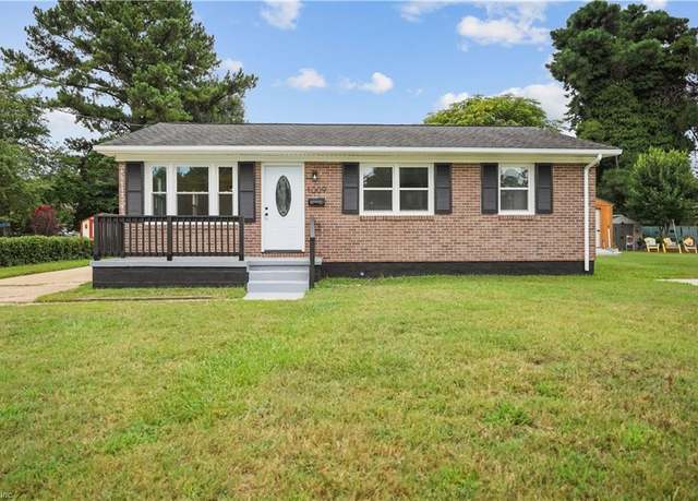 Property at 1009 Liston Ln, Portsmouth, VA 23701, 3 beds, 1.5 baths