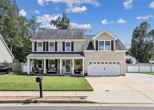 Property at 55 Locksley Dr, Hampton, VA 23666, 4 beds, 2.5 baths