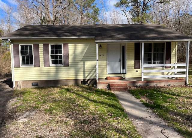 Property at 1852 Mount Pleasant Rd, Chesapeake, VA 23322, 2 beds, 1 bath