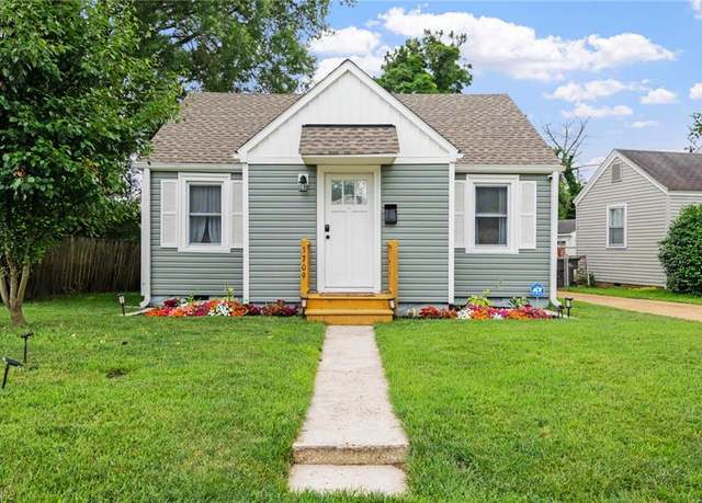 Property at 3709 Wayne Cres, Norfolk, VA 23513, 2 beds, 1 bath