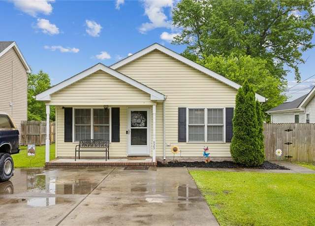 Property at 923 Oklahoma Dr, Chesapeake, VA 23323, 3 beds, 2 baths