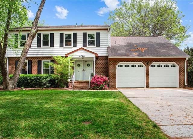Property at 404 Midlothian Sq, Hampton, VA 23669, 4 beds, 2.5 baths