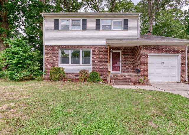 Property at 173 Windsor Castle Dr, Newport News, VA 23608, 4 beds, 2 baths